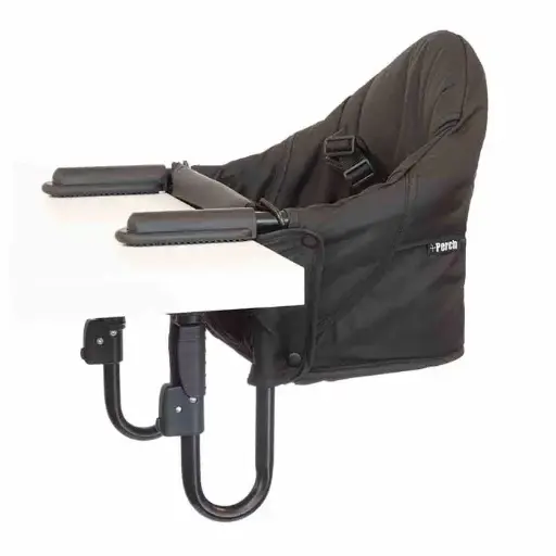 [GNG-GG201BL] EN Perch Hanging High-Chair - Black